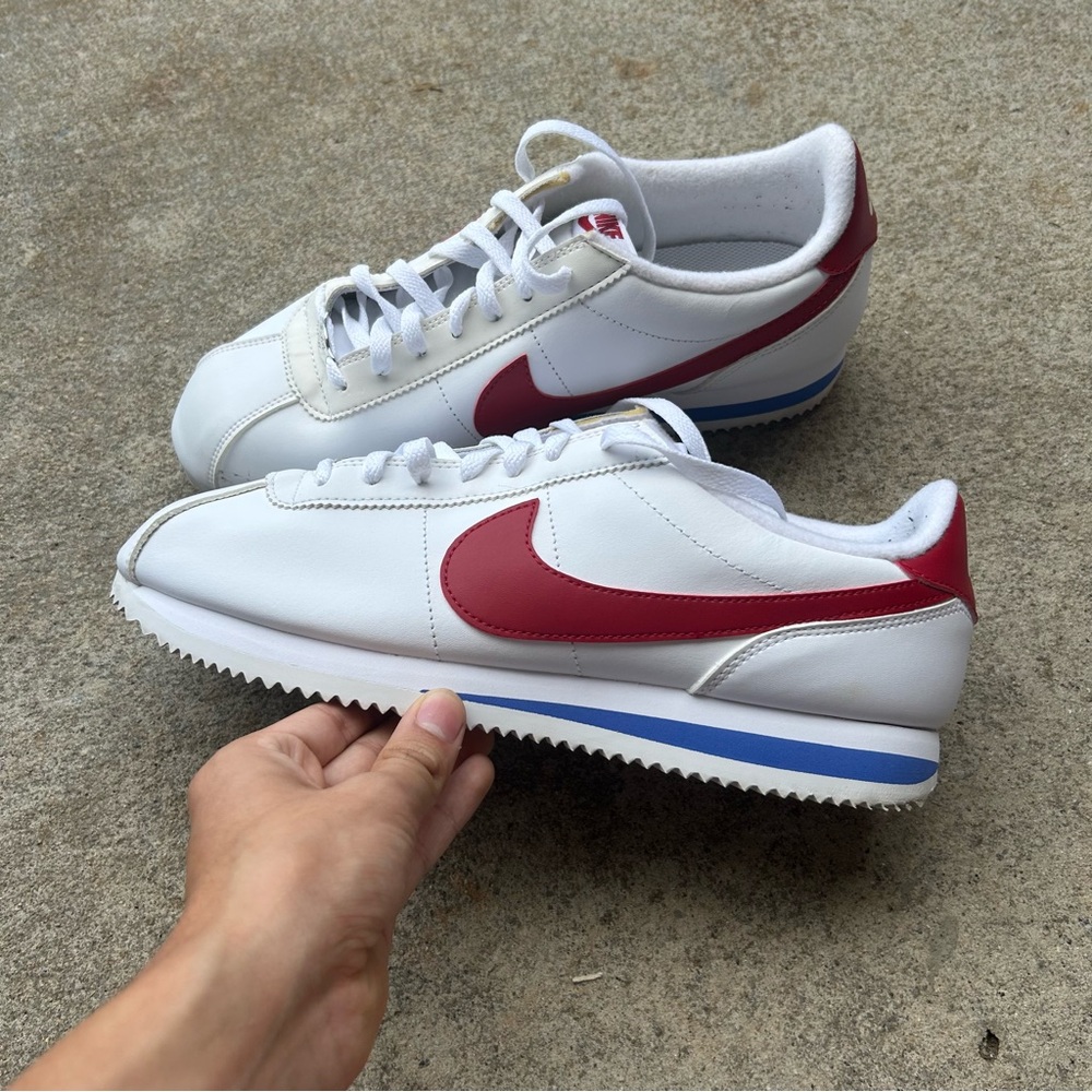 Mens Nike Cortez Basic Leather 'Forrest Gump' 2019 - Picture 2 of 8